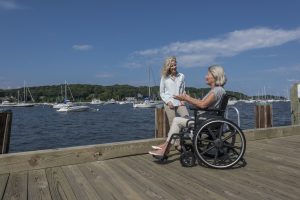 Person using wheelchair