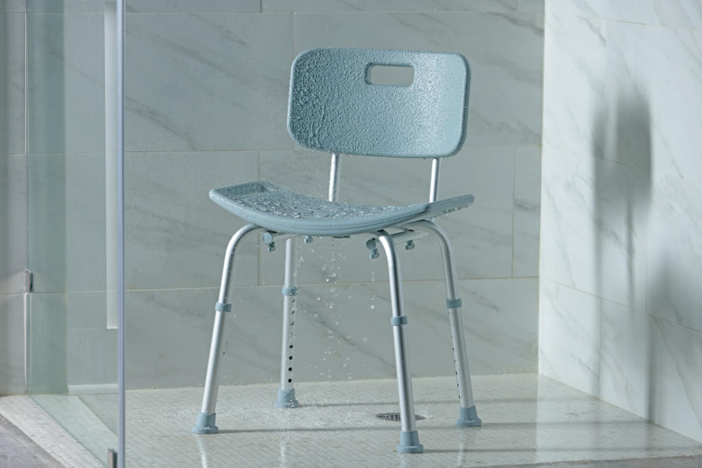 Bath Bench with Back